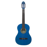De Salvo CG34BL 3/4 Classical Guitar - Blue Finish